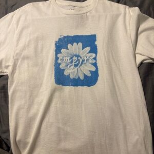 Empyre blue flower t-shirt